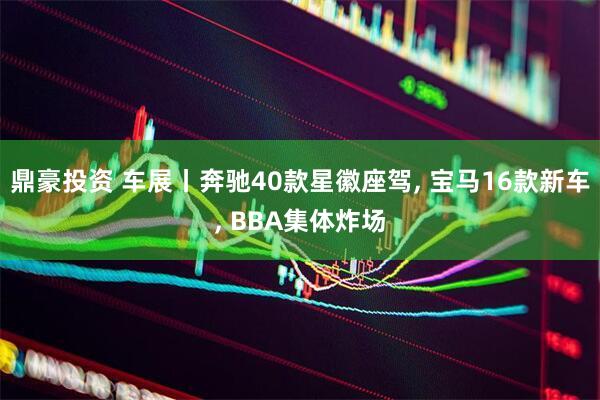 鼎豪投资 车展丨奔驰40款星徽座驾, 宝马16款新车, BBA集体炸场